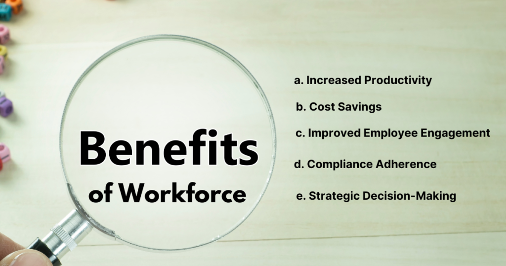 Benefits of workforce management